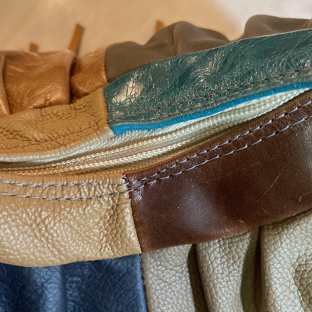 Leather crossbody Bag vintage - Picture 4 of 8